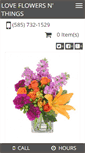 Mobile Screenshot of lovesflowersnthings.com